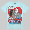 Dunk Low GS “Glacier Blue” DopeSkill Chambray T-Shirt Stay Hot Graphic Streetwear