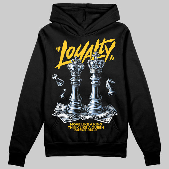 Yellow Sneakers DopeSkill Hoodie Loyalty Graphic Streetwear - black