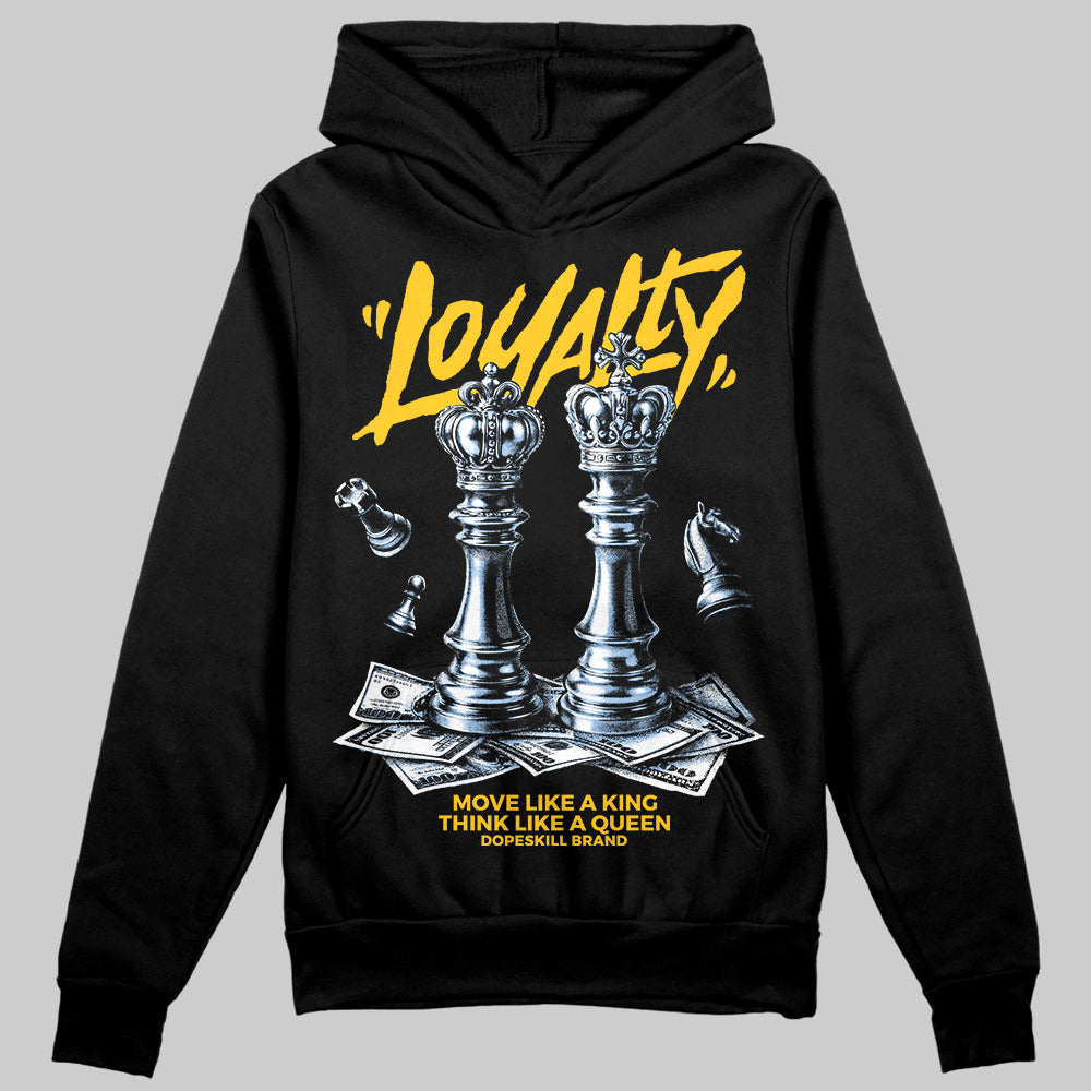 Yellow Sneakers DopeSkill Hoodie Loyalty Graphic Streetwear - black