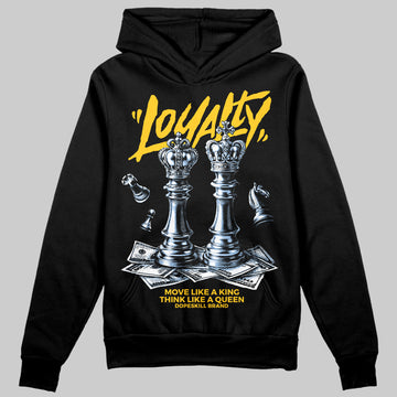 Yellow Sneakers DopeSkill Hoodie Loyalty Graphic Streetwear - black