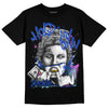 Jordan 12 Hyper Royal DopeSkill T-Shirt Hold My Own Graphic Streetwear - Black