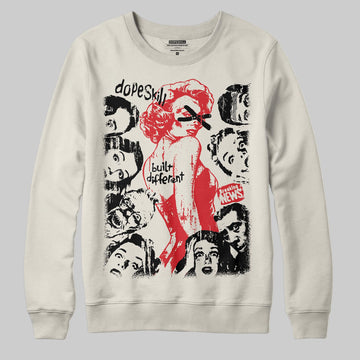 Jordan 1 Retro High OG “Sail” DopeSkill Sweatshirt Built Different Graphic Streetwear