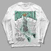 Jordan 3 "Green Glow" DopeSkill Long Sleeve T-Shirt Thunder Dunk Graphic Streetwear - White 