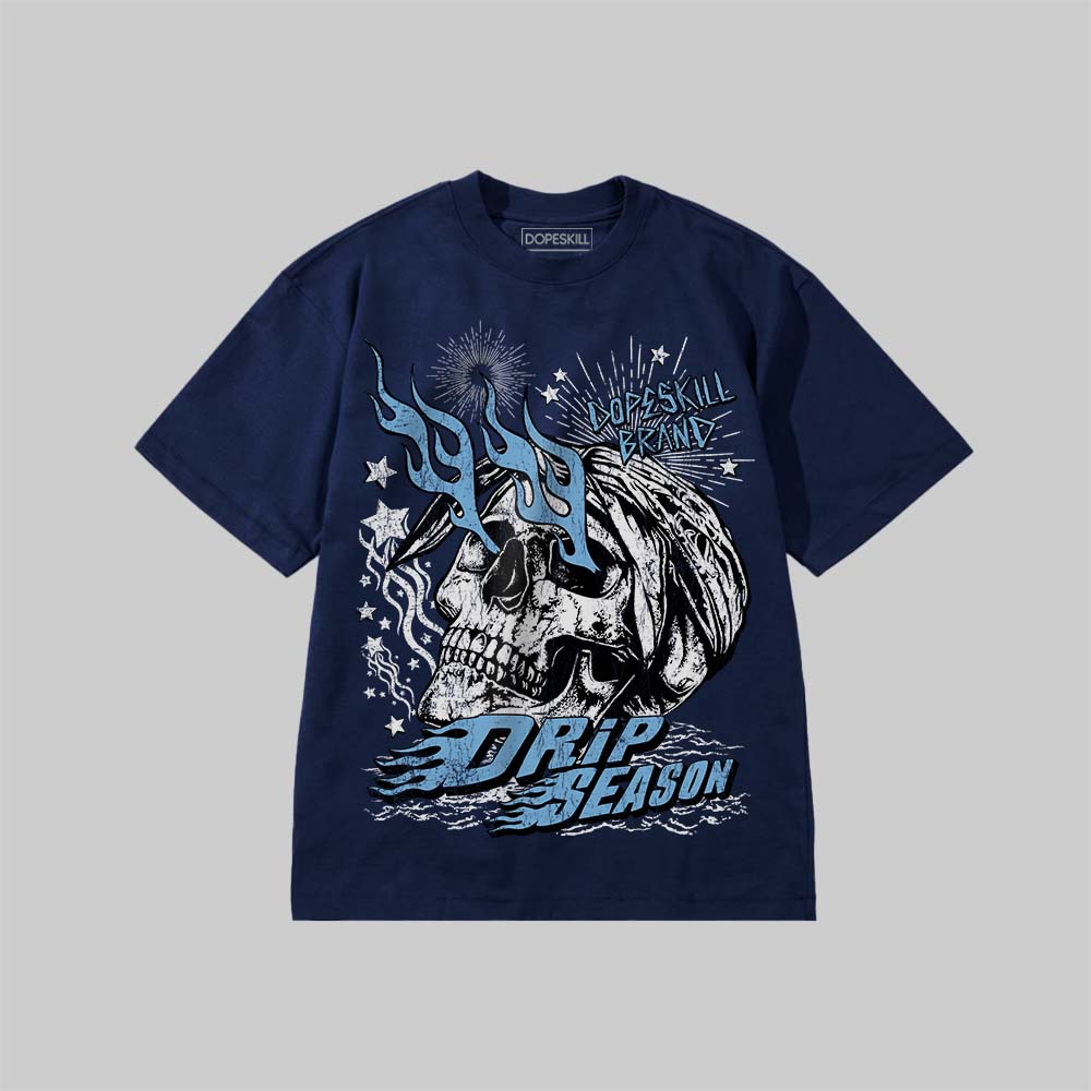 Drip Season DopeSkill Premium T-shirt Streetwear - Navy