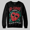 Jordan 3 Mexico 'El Vuelo' DopeSkill Sweatshirt Crying Heart Graphic Streetwear - Black