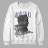 Jordan 3 "Midnight Navy" DopeSkill Sweatshirt Money Talks Graphic Streetwear - White 