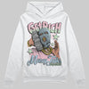 Jordan 4 Retro Valentine's Day (2026) (GS) DopeSkill Hoodie Sweatshirt Get Rich Graphic Streetwear - White