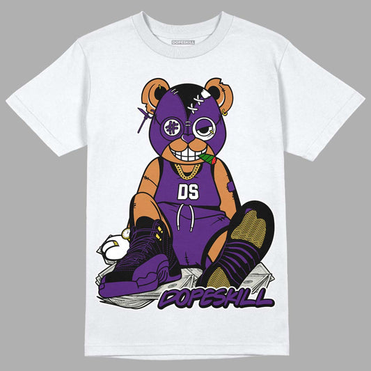 Jordan 12 “Field Purple” DopeSkill T-Shirt Greatest Graphic Streetwear - White