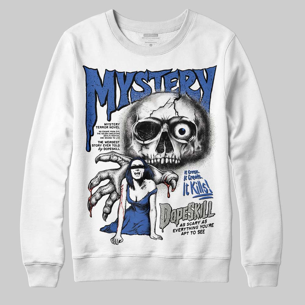 Jordan 3 “Lucky Shorts” DopeSkill Sweatshirt Mystery Ghostly Grasp Graphic Streetwear - White