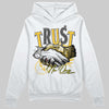 Jordan 4 Retro “Vivid Sulfur” DopeSkill Hoodie Sweatshirt Trust No One Graphic Streetwear - White 