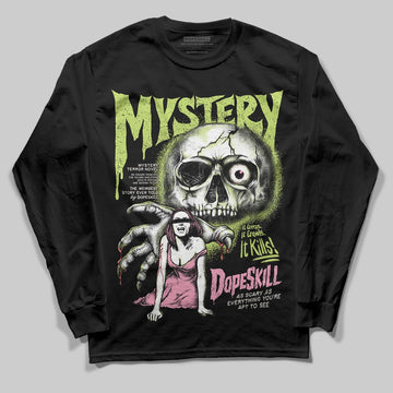 Chase B x Travis Scott x Jordan Jumpman Jack DopeSkill Long Sleeve T-Shirt Mystery Ghostly Grasp Graphic Streetwear - black