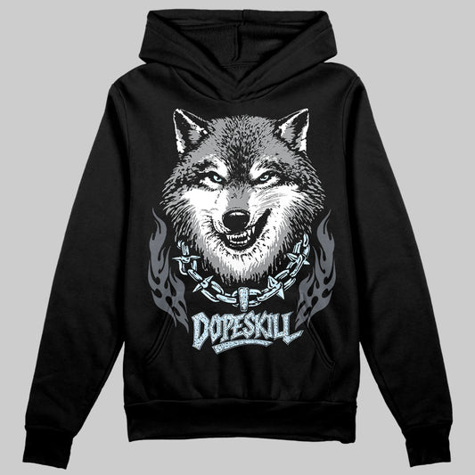 Jordan 5 Retro Wolf Grey (2026) DopeSkill Hoodie Sweatshirt Wolf Grey Graphic Streetwear - Black