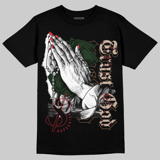 Dunk Low Freddy Krueger DopeSkill T-Shirt Trust God Graphic Streetwear - Black