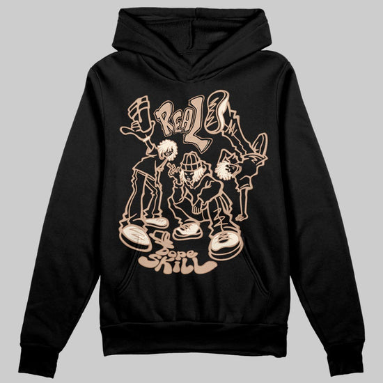 Jordan 4 Retro Cozy Girl DopeSkill Hoodie Sweatshirt Real Y2K Players Graphic Streetwear - Black