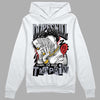 Jordan 4 “Bred Reimagined” DopeSkill Hoodie Sweatshirt Sorry I've Been Trappin Graphic Streetwear - White