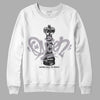 Jordan 2 Cement Grey DopeSkill Sweatshirt Queen Chess Graphic Streetwear - White