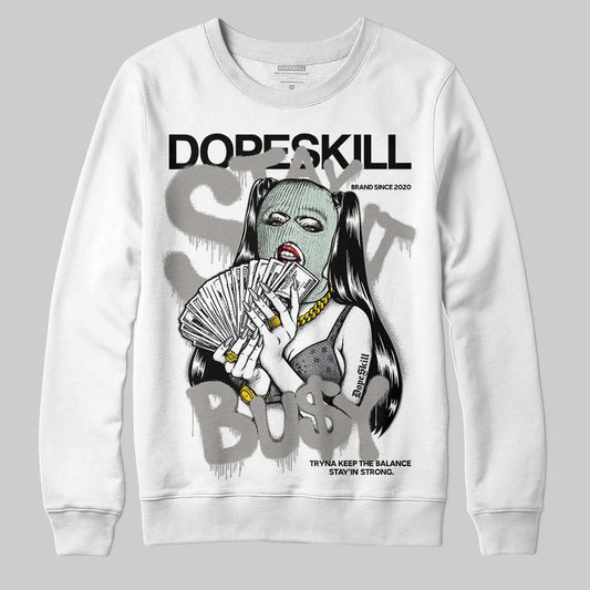 Jordan 1 Retro Low OG Year of the Snake (2025) DopeSkill Sweatshirt Stay It Busy Graphic Streetwear - White