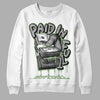 Jordan 4 Retro “Seafoam” DopeSkill Sweatshirt Paid In Full Graphic Streetwear - White 