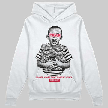 Dunk Low Valentine's Day (2026) DopeSkill Hoodie Sweatshirt Scared Money Don't Make No Money Graphic Streetwear - White