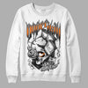 Jordan 3 Retro 'Fear Pack' DopeSkill Sweatshirt Money On My Mind Graphic Streetwear - White