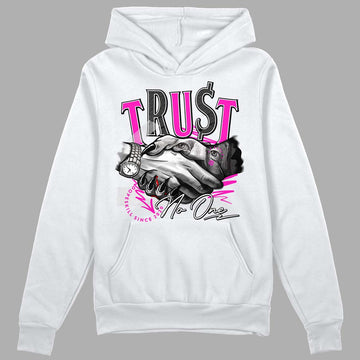 Dunk Low GS “Active Fuchsia” DopeSkill Hoodie Sweatshirt Trust No One Graphic Streetwear - White