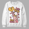 Jordan 3 GS “Red Stardust” DopeSkill Sweatshirt Love Sick Graphic Streetwear - White 