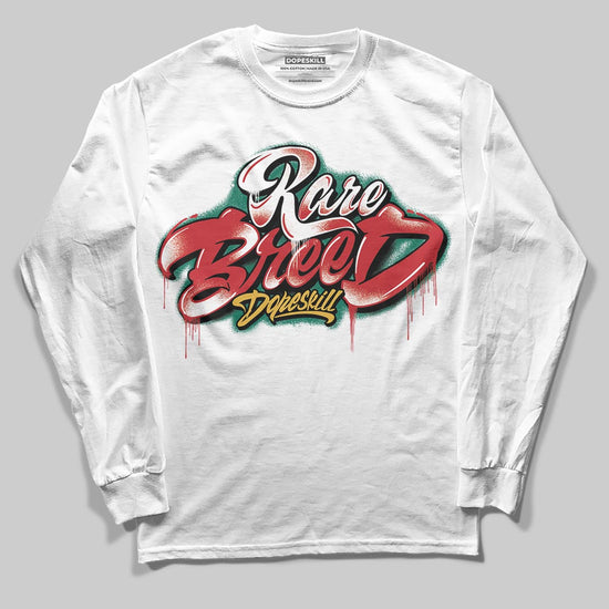 Jordan 3 Mexico 'El Vuelo' DopeSkill Long Sleeve T-Shirt Rare Breed Type Graphic Streetwear - White