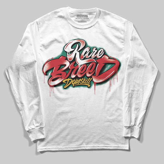 Jordan 3 Mexico 'El Vuelo' DopeSkill Long Sleeve T-Shirt Rare Breed Type Graphic Streetwear - White