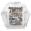 Jordan 1 High OG “Latte” DopeSkill Long Sleeve T-Shirt Trippin Graphic Streetwear - White