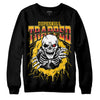 Yellow Sneakers DopeSkill Sweatshirt Trapped Halloween Graphic Streetwear - Black