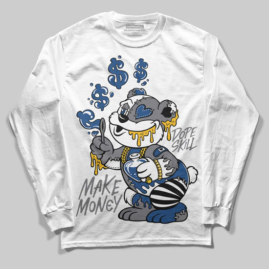 Jordan 9 Retro 'Flint Grey' 2026 DopeSkill Long Sleeve T-Shirt Make Money Graphic Streetwear - White 