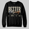 Jordan 17 Retro Low SP Infinite Archives DopeSkill Sweatshirt Better Myself Graphic Streetwear - Black
