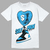 Jordan 1 High Retro OG “University Blue” DopeSkill T-Shirt Self Made Graphic Streetwear - White 