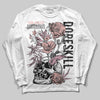 Jordan 1 Low OG “Rust Pink” DopeSkill Long Sleeve T-Shirt Side Hustle Graphic Streetwear - White 