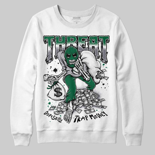 Asics GT-2160 ‘Shamrock Green’ DopeSkill Sweatshirt Threat Graphic Streetwear - White