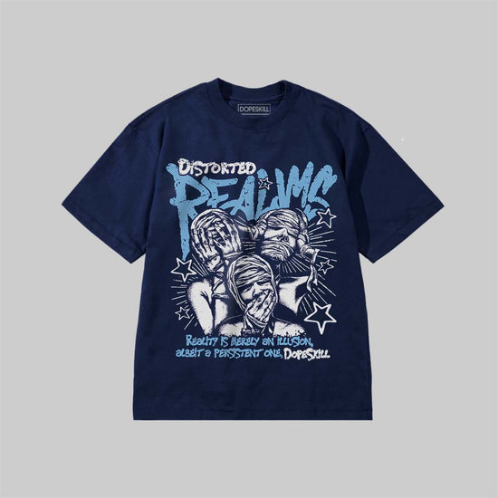 Distorted Realms DopeSkill Premium T-shirt Streetwear - Navy