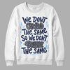 Jordan 3 "Midnight Navy" DopeSkill Sweatshirt Grind Shine Graphic Streetwear - White 