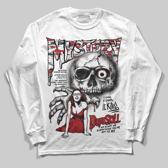 Jordan 8 Retro Bugs Bunny (2025) DopeSkill Long Sleeve T-Shirt Mystery Ghostly Grasp Graphic Streetwear - White