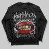 Jordan 3 OG “Black Cement” DopeSkill Long Sleeve T-Shirt Hot Mouth Graphic Streetwear - Black