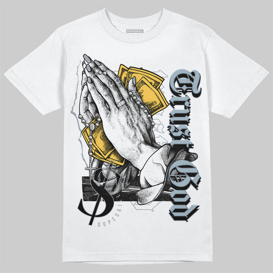 Jordan 13 “Blue Grey” DopeSkill T-Shirt True Love Will Kill You Graphic Streetwear - White