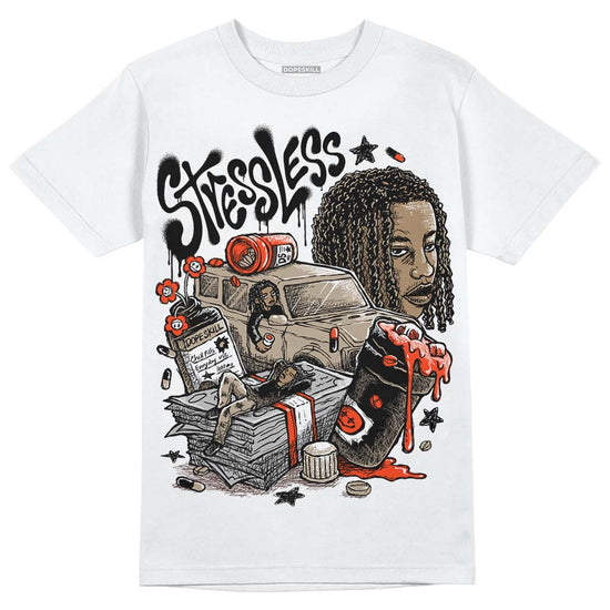 Jordan 1 High OG “Latte” DopeSkill T-Shirt Stressless Graphic Streetwear - White