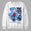 Jordan 5 Midnight Navy DopeSkill Sweatshirt Love Kills Graphic Streetwear