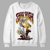 Dunk Yellow Bordeaux DopeSkill Sweatshirt Stay High Graphic Streetwear - White