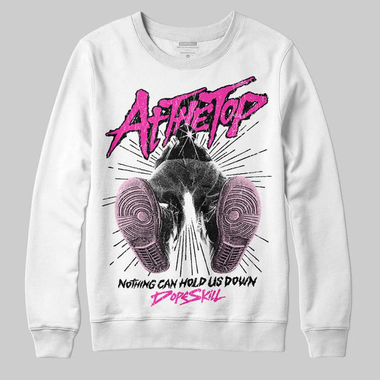 Pink Sneakers DopeSkill Sweatshirt Nothing Can Hold US Down Graphic Streetwear - White