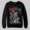 Jordan 11 Retro 285 Atlanta DopeSkill Sweatshirt Ambition Graphic Streetwear - Black