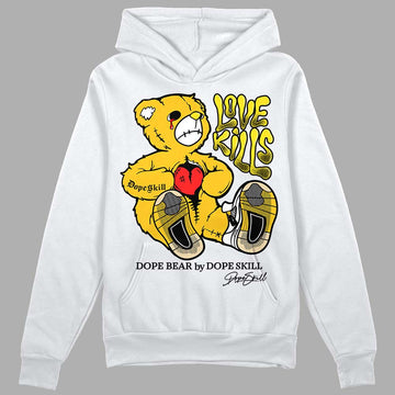 Vivid Sulfur 4s DopeSkill Hoodie Sweatshirt Love Kills Graphic