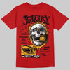 Red Sneakers DopeSkill T-Shirt Jealousy Graphic Streetwear - Red 