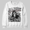 Grey Sneakers DopeSkill Sweatshirt No Money No Lust Graphic Streetwear - White