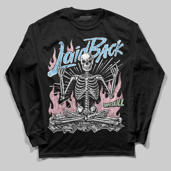Jordan 4 Retro Valentine's Day (2026) (GS) DopeSkill Long Sleeve T-Shirt Laid Back Graphic Streetwear - Black