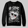 Jordan 3 Retro Pure Money DopeSkill Sweatshirt Crying Heart Graphic Streetwear - Black